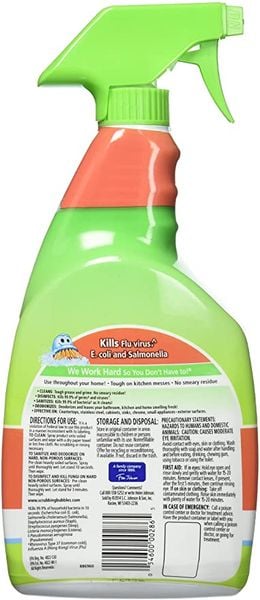  Nước Tẩy Rửa Fantastik Heavy Duty All Purpose Cleaner 32 oz 