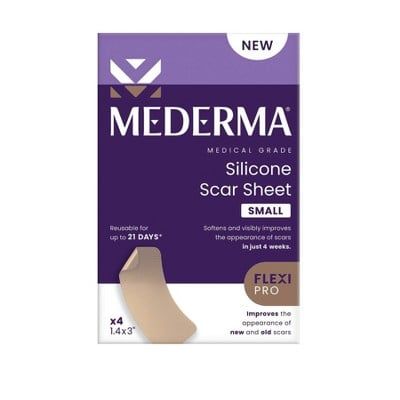  Miếng Dán Trị Sẹo Mederma Silicone Scar Sheets, 4 Miếng 