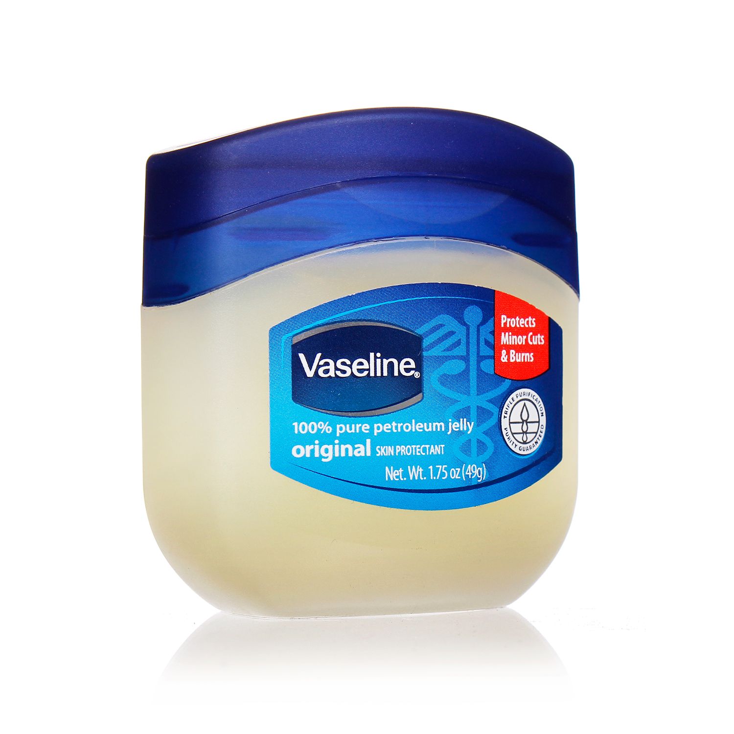  Kem Trị Nứt Nẻ, Khô Da Vaseline 100% Pure Petroleum Jelly 49g 