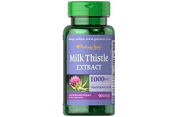  Thực phẩm chức năng bổ gan Puritan's Pride  Milk Thistle Extract 1000mg, 90 viên 