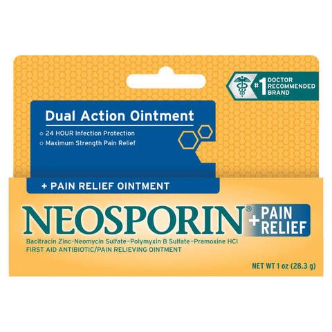  Kem trị bỏng da Neosporin + Pain Relief 28.3g 