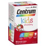  Vitamin Tổng Hợp Centrum Kids Multi Vitamin Strawberry 60 Viên 