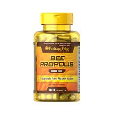 Viên Bổ Sung Đa Vitamin Và Khoáng Chất Puritans Pride Bee Propolis 500mg, 100 Viên 
