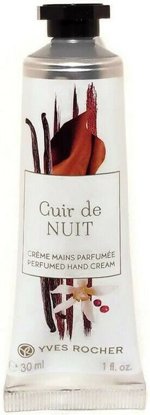  Kem dưỡng da tay Yves Rocher Cuir de NUIT 1 oz Hương thơm Vanilla Ca cao 