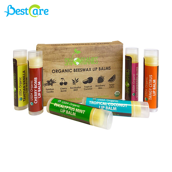  Son dưỡng hữu cơ Sky Organics Beewaxs Lip Balms 4,25g USDA Organic 