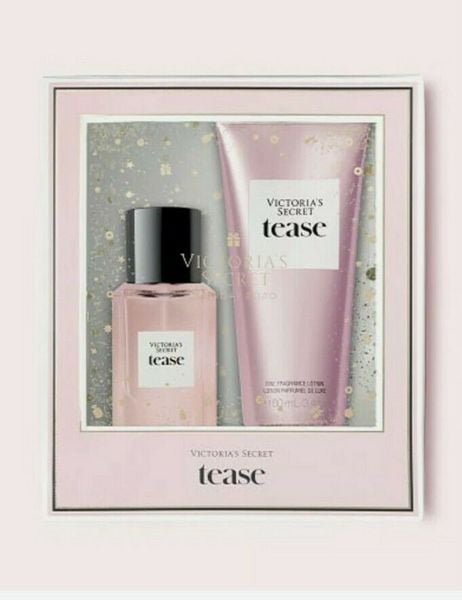  Bộ Quà Tặng Victoria Secret TEASE Perfume Fragrance Body Mist & Lotion Gift Set 
