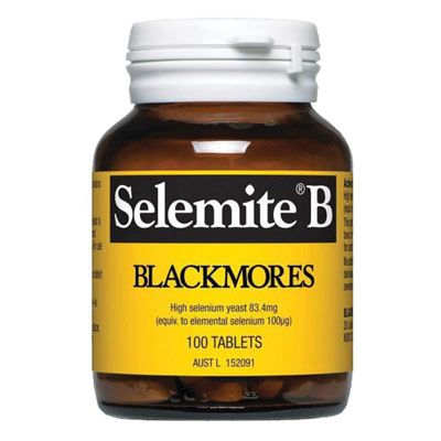  Viên Uống Bổ Sung Selenium Chống Oxy Hóa Blackmores Selemite B 100 Viên 