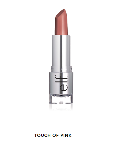  Son môi  ELF Beautifully Bare Satin Lipstick, Touch of Pink 