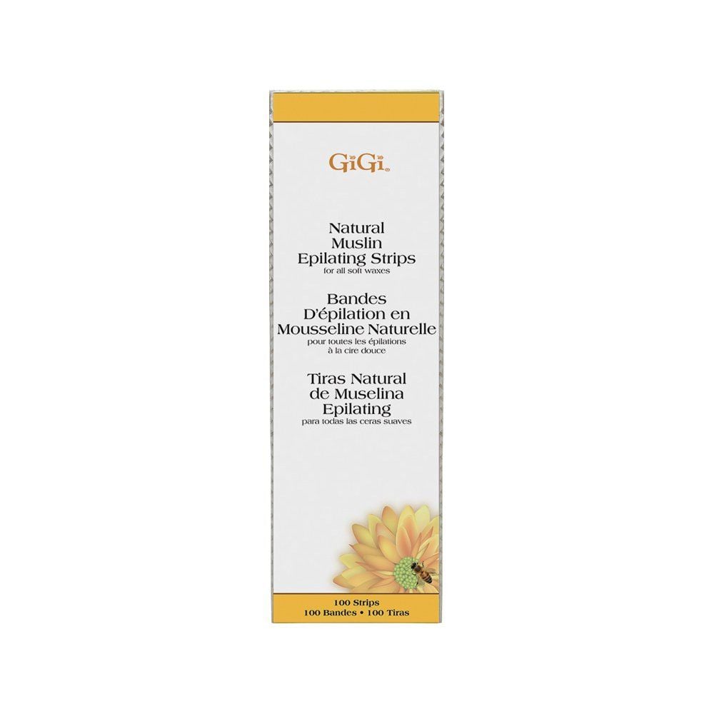  Vải wax Gigi Muslin strips, 20 miếng 