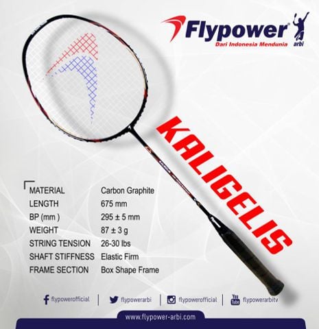 Vợt cầu lông Flypower Kaligelis