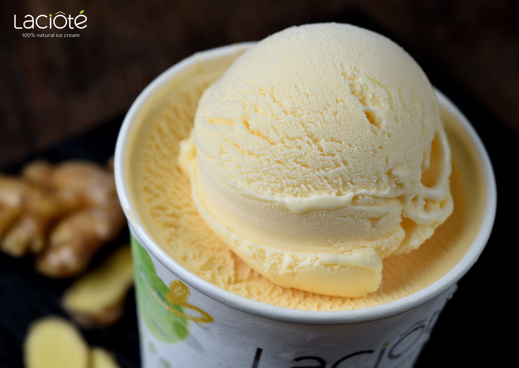 Ginger ice cream 110ml