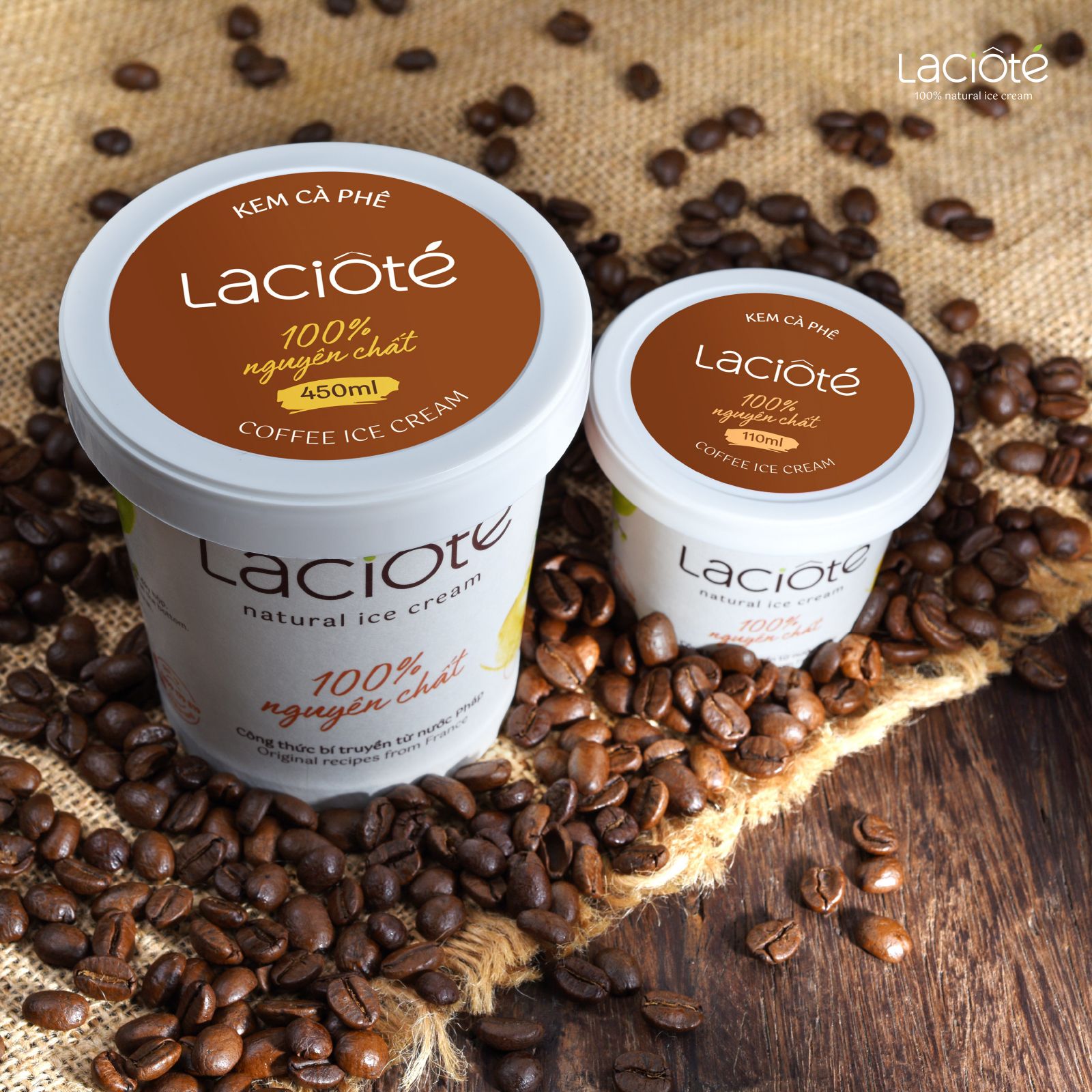 Coffee ice cream 450ml