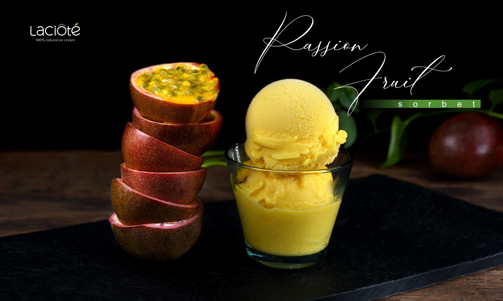 Passion fruit sorbet 450ml