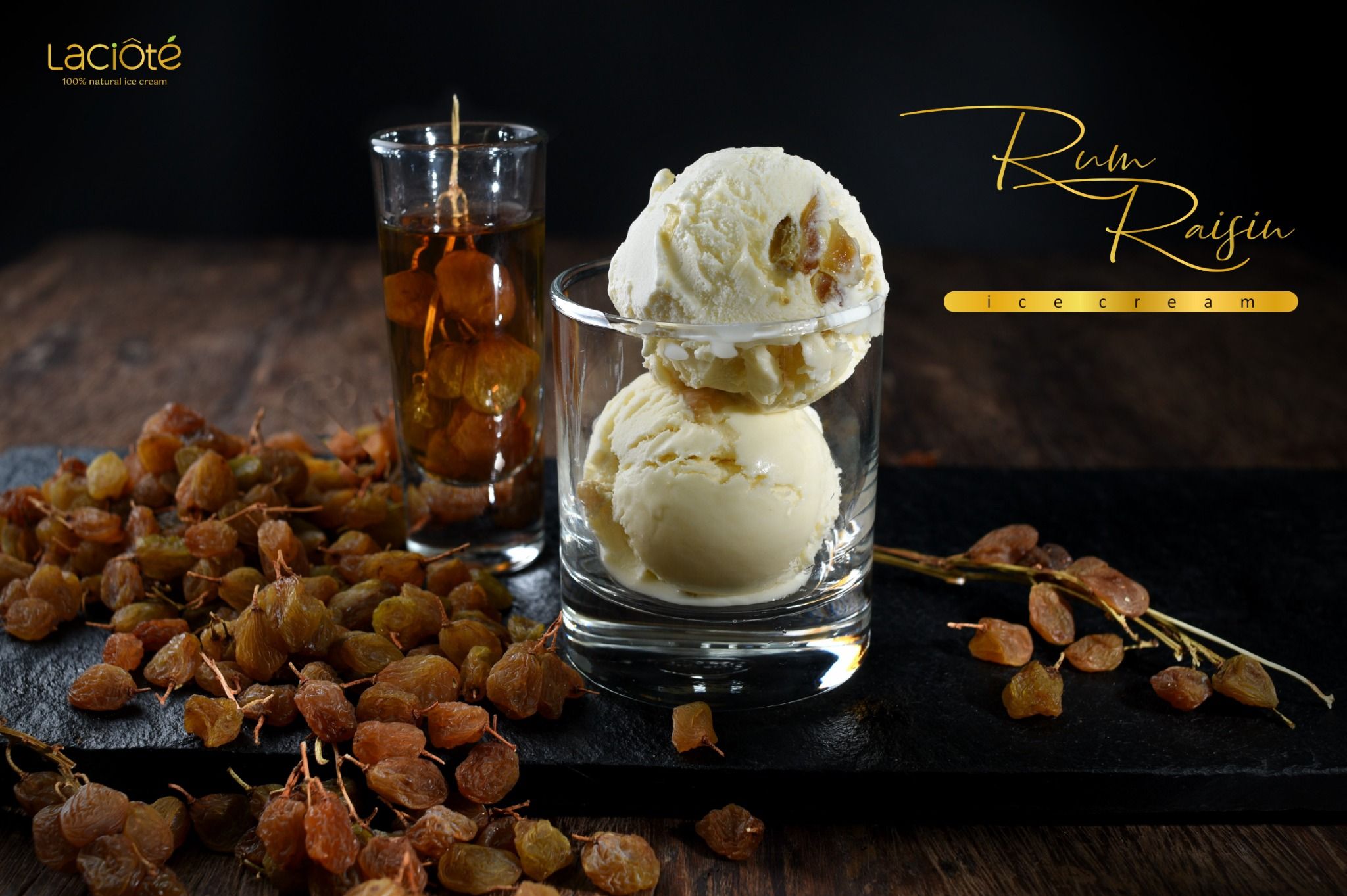 Rum Raisin ice cream 450ml