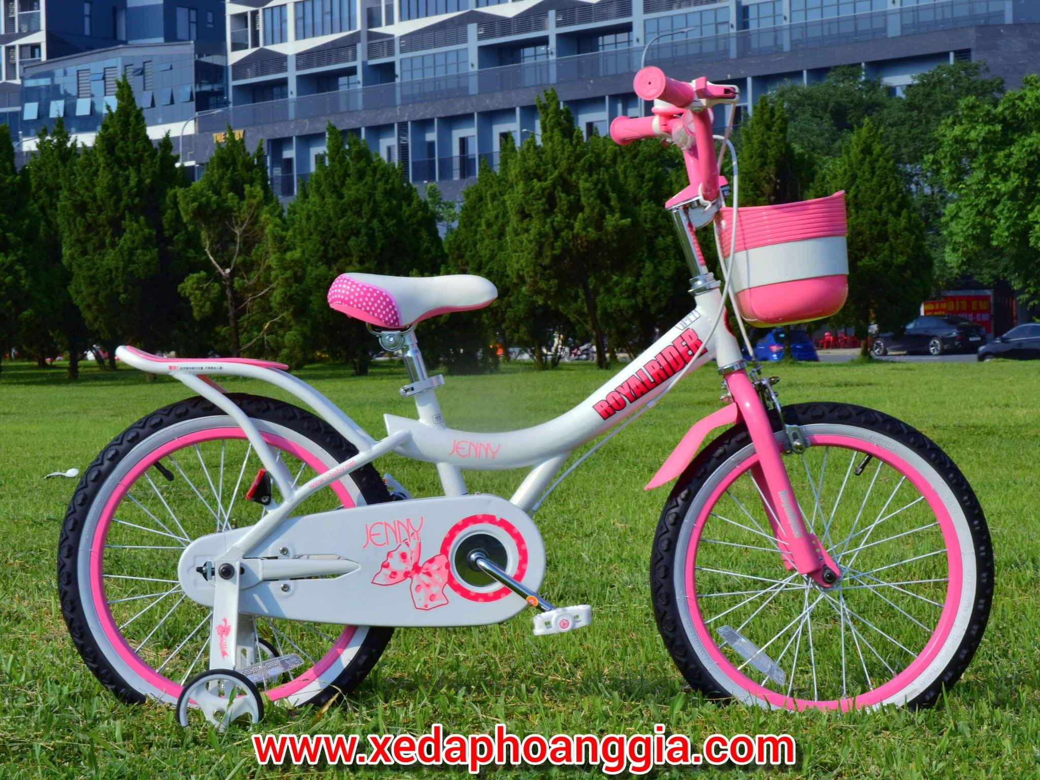 Xe p tr em RoyalBaby Jenny Cong chua RB18G 4 cho be 5 9 tu i ROYAL BIKE