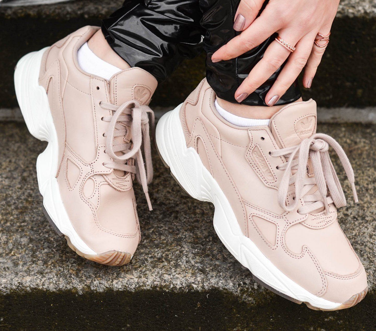 adidas falcon ash pearl