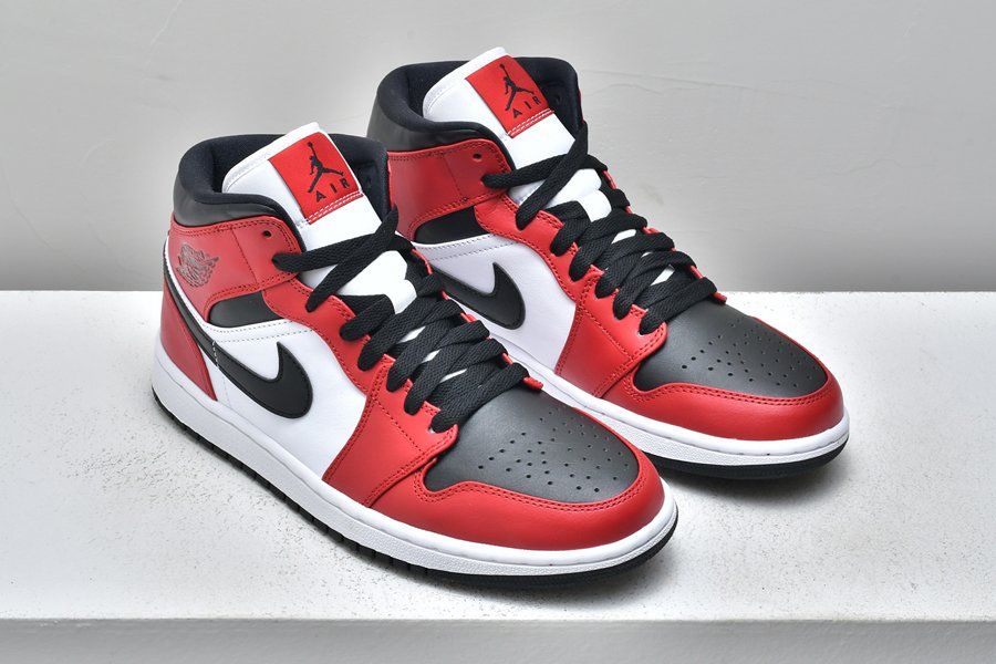 jordan 1 mid toe black