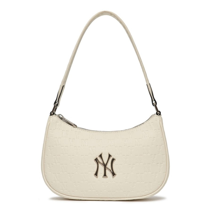 Túi Xách MLB Big Diamond Monogram Jacquard Small Tote Bag NYork Yankees Màu  Đen  3AORS013N50BKS   CITISHOP