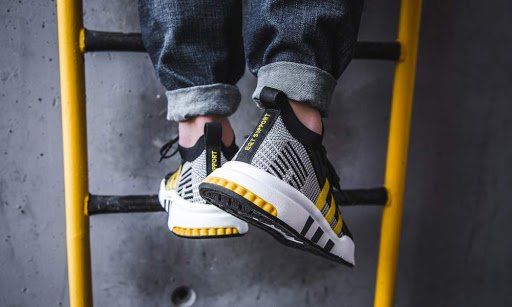 Adidas eqt support mid adv pk black yellow - vincibet.net