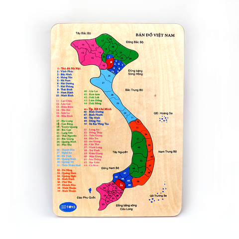 Bản đồ Việt Nam | Winwintoys - 62242