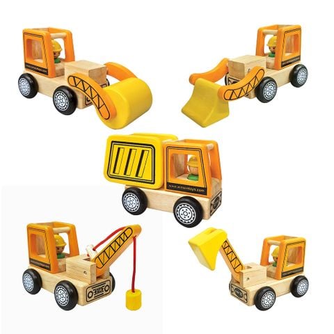 Xe công trình đa năng (5 trong 1) Winwintoys 63322