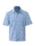  Áo sơ mi unisex đi biển hoạ tiết cây dừa Isla Vista - IVWC018 