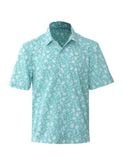  Áo sơ mi unisex đi biển hoạ tiết cây dừa Isla Vista - IVWC018 