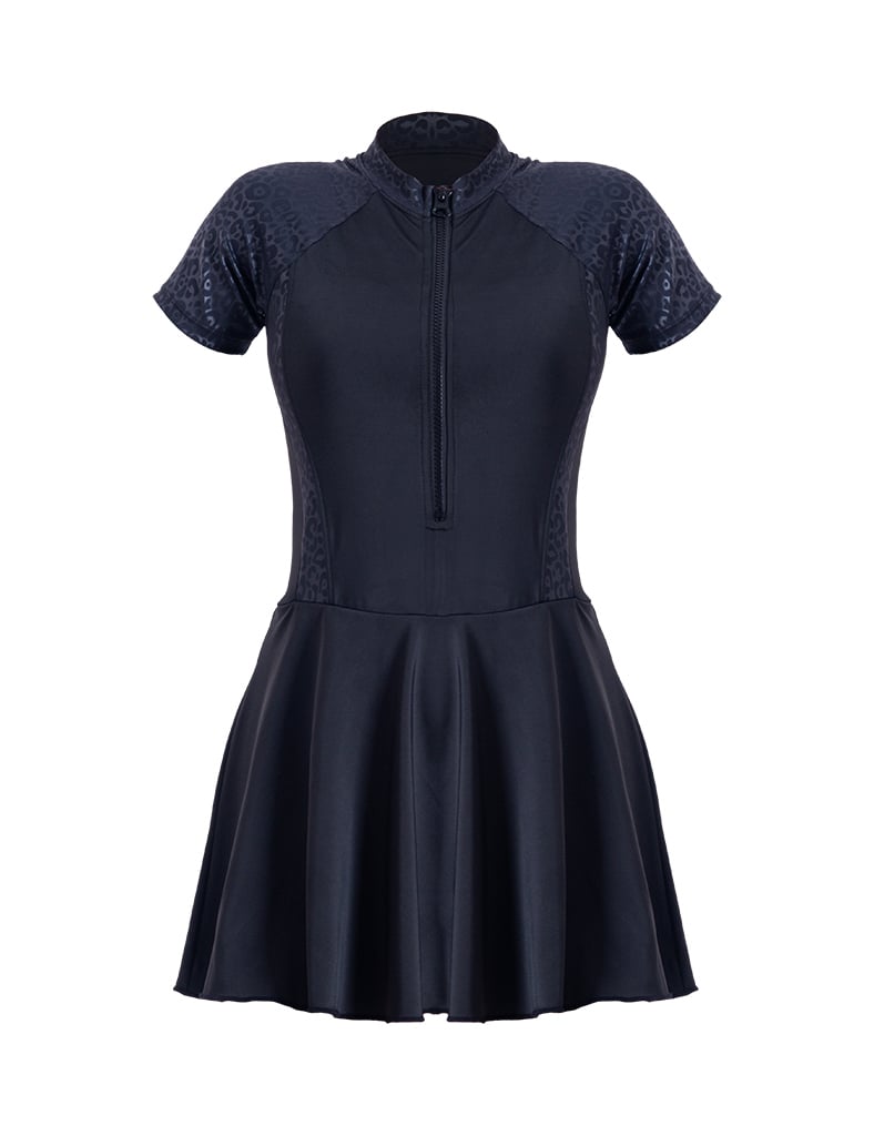  Đồ bơi nữ một mảnh tay ngắn phối hoạ tiết Isla Vista - IVWM029 