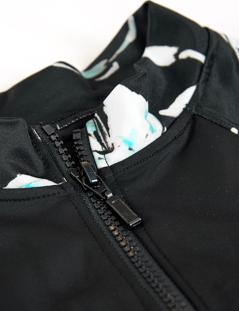  Đồ bơi nữ một mảnh tay ngắn phối hoạ tiết Isla Vista - IVWM029 