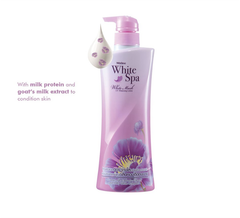 KEM DƯỠNG DA TOÀN THÂN MISTINE WHITE SPA WHITE MUSK UV WHITENING LOTION