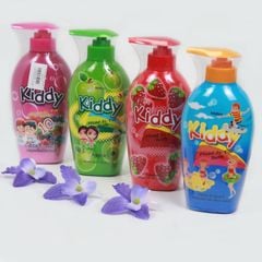 SỮA TẮM GỘI TRẺ EM HƯƠNG SỮA MISTINE KIDDY DOUBLE MILK HEAD TO TOE BATH