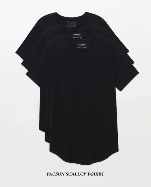  PACSUN Scallop Fit T-Shirt 