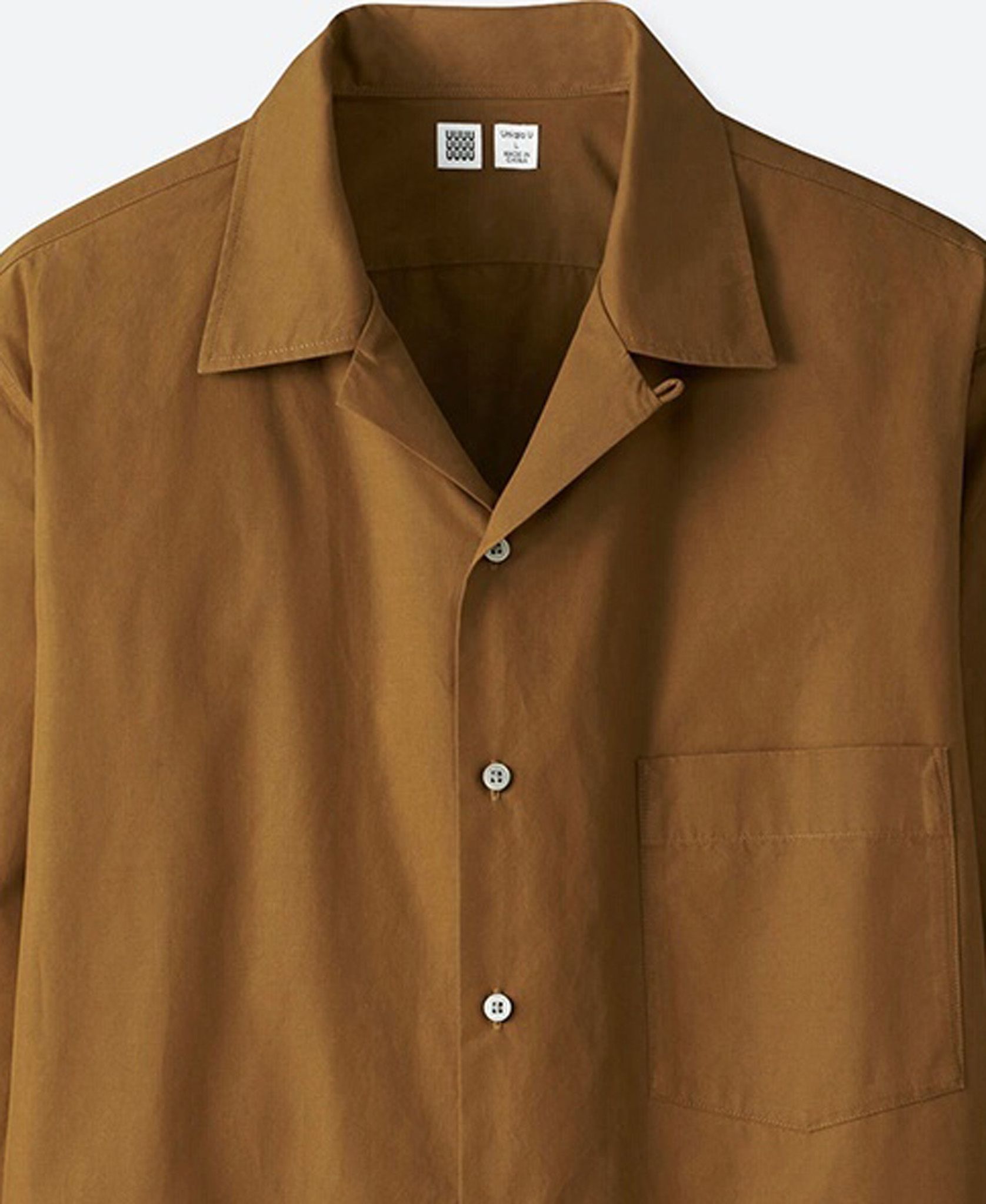  11.17.23 - VTG BUTTON UP SHIRT - UNIQLO U 