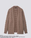  02.03.23 - VTG CABLE RELAXED CARDIGAN JACKET - UNIQLO 