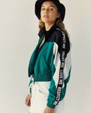  02.03.23 - VTG CROPPED WINDBREAKER JACKET - BERSHKA 