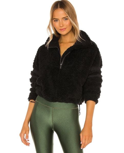  NANTUCKET FLEECE 1/4 ZIP JACKET - FREE PEOPLE 