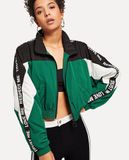  02.03.23 - VTG CROPPED WINDBREAKER JACKET - BERSHKA 