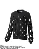  11.09.22 - VTG KNIT CUTOUT CARDIGAN JACKET - ADIDAS 