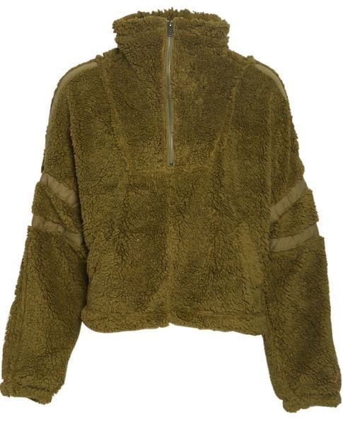  NANTUCKET FLEECE 1/4 ZIP JACKET - FREE PEOPLE 