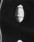  11.09.22 - VTG KNIT CUTOUT CARDIGAN JACKET - ADIDAS 