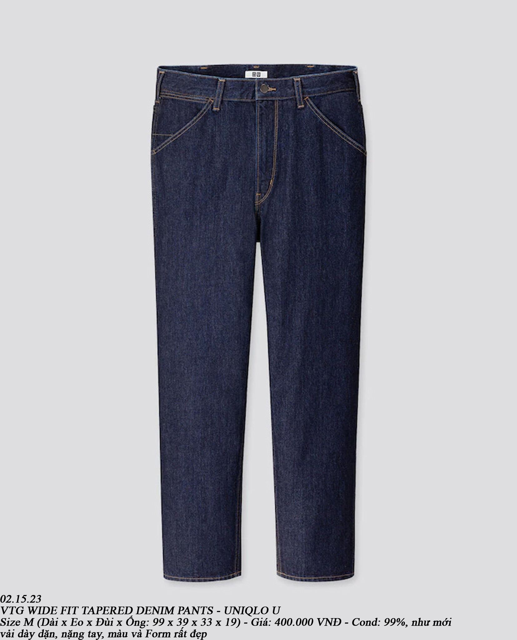 WOMENS DENIM JERSEY TAPERED PANTS  UNIQLO VN