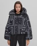  10.31.22 - VTG CROPPED PUFFER JACKET - BERSHKA 