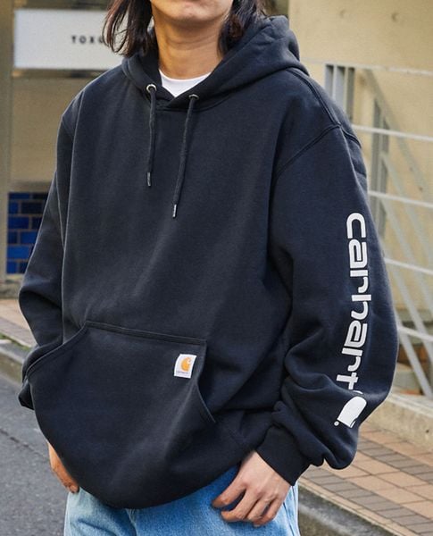  LOOSE FIT RAIN DEFENDER PULLOVER HOODIE - CARHARTT 