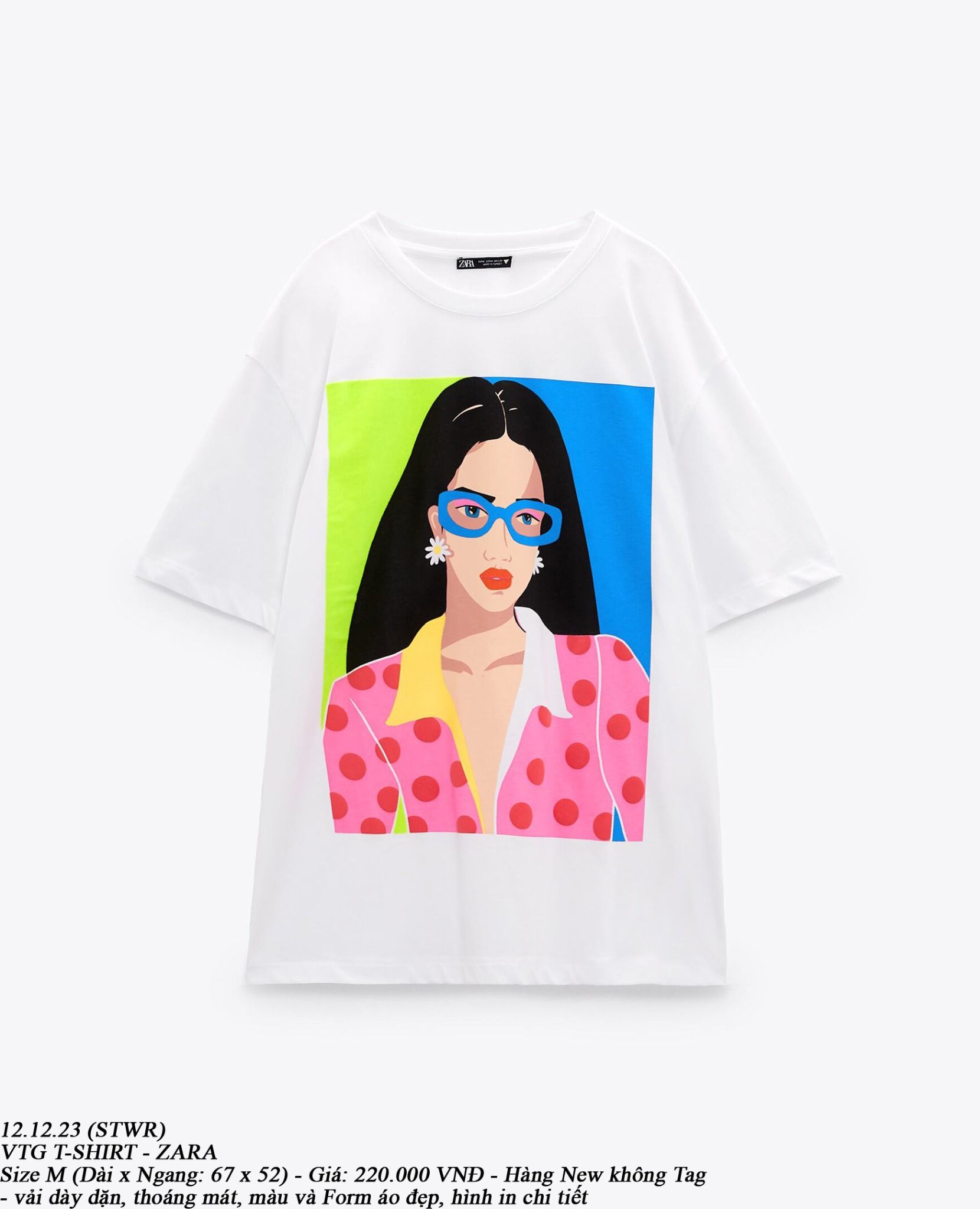  12.12.23 - VTG T-SHIRT - ZARA 