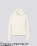  09.26.22 - VTG CROPPED ULTRA STRETCH DRY PULLOVER HOODIE - UNIQLO 