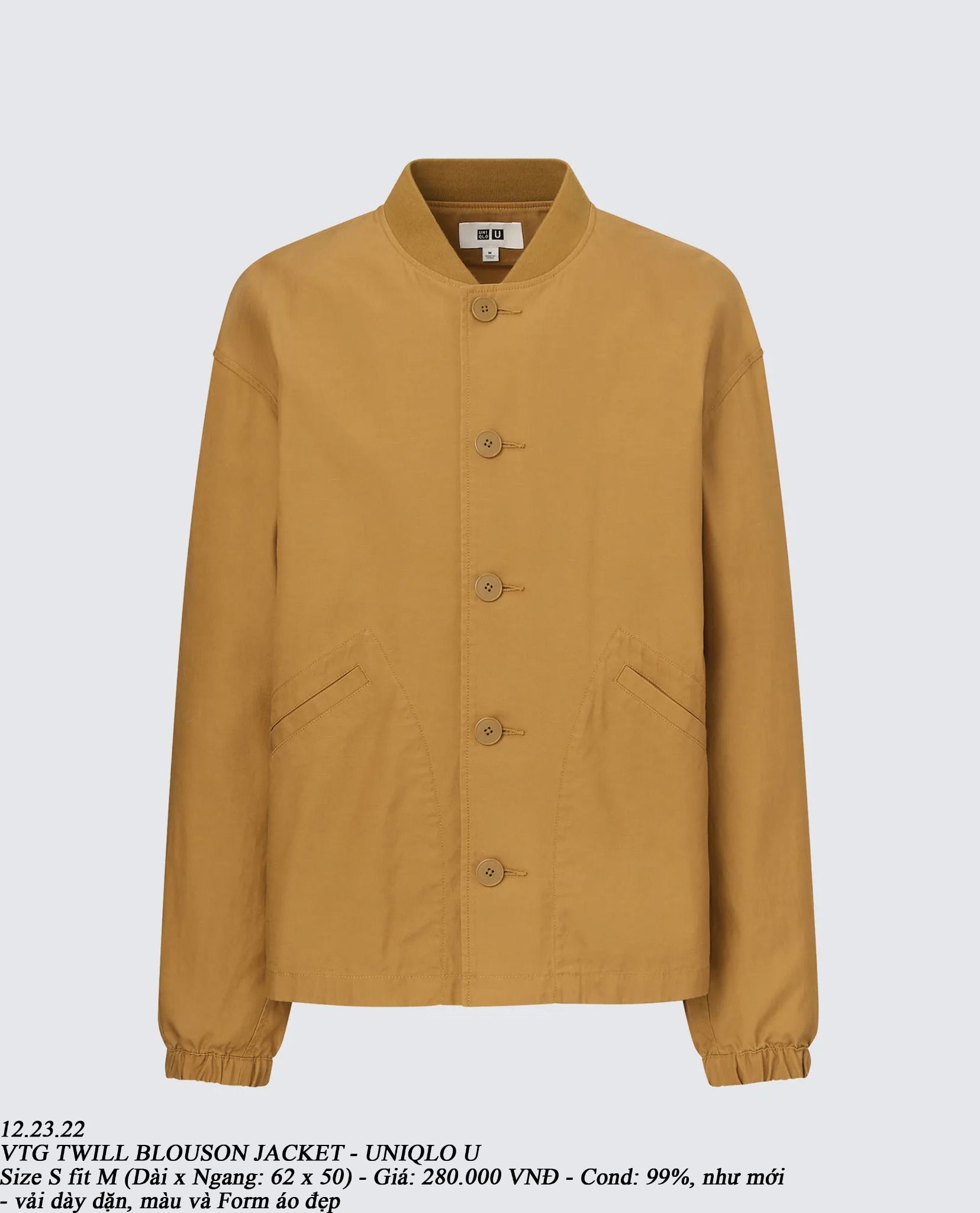 Uniqlo twill deals jacket