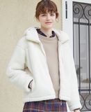  12.12.23 - VTG WINDPROOF FLUFFY YARR FLEECE JACKET - UNIQLO 