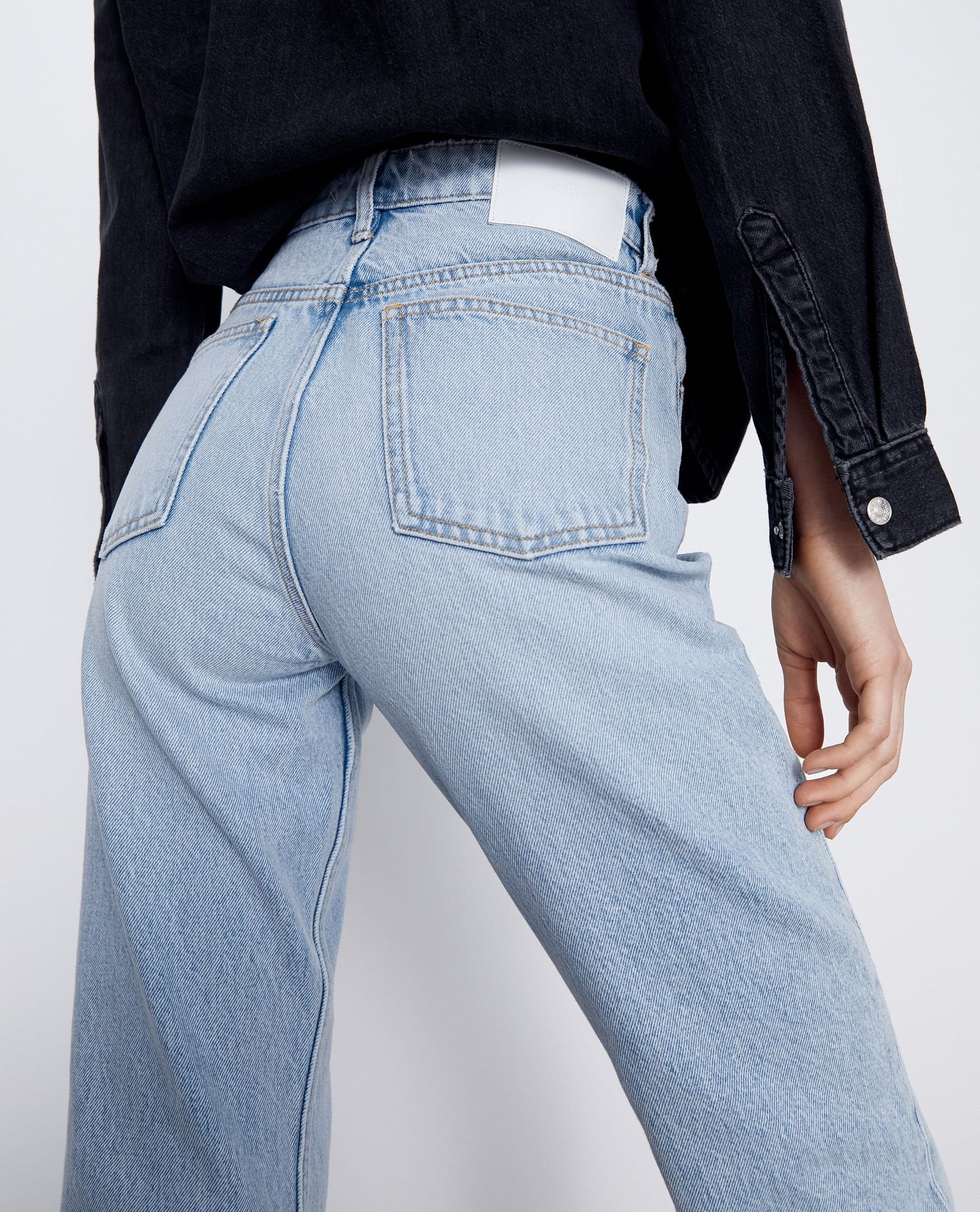  03.03.23 - VTG HI-RISE STRAIGHT-LEG DENIM PANTS - ZARA 