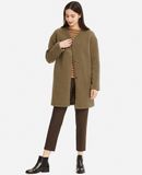  11.20.23 - VTG LONGLINE FLEECE JACKET - UNIQLO 