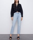  03.03.23 - VTG HI-RISE STRAIGHT-LEG DENIM PANTS - ZARA 